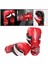 Strade Store Profesyonel Erkek Kadın Boks Eğitim Eldivenleri Muay Thai Egzersiz 8oz Kırmızı (Yurt Dışından) 5