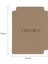 Spor Ticaret Kartı Dividers Kart Sıralama Renkli Pu Deri 69 x 93 mm Khaki Ayırıcı (Yurt Dışından) 5
