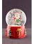 Noel Baba 2023 Merry Christmas Tasarımlı 9 cm Orta Boy Işıklı Kar Küresi 1b 2
