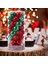 Noel Top Süsleri 50 Pcs Asılı Kolye Baubles Dekorasyon Için 6cm Kırmızı Yeşil Beyaz (Yurt Dışından) 4