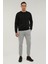 Men Sweat Pant Gri Erkek Eşofman 23227-08 5