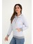 Kapüşonlu Gri Sweatshirt 4