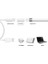 Apple Pen Pencil Kalem Için Lightning Şarj Dönüştürücü Adaptörü, Apple Kalem Şarj Dönüştürücü 3
