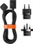 1 Metre 2500W Eu, Uk Çevirici Şarj Adaptörü,ultra Hızlı Akım Korumalı,ısınmaz Power Strip 1AC 1