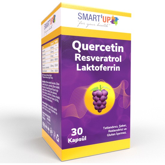 Smart Up QuercetinResveratrolLaktoferrin Fiyatı