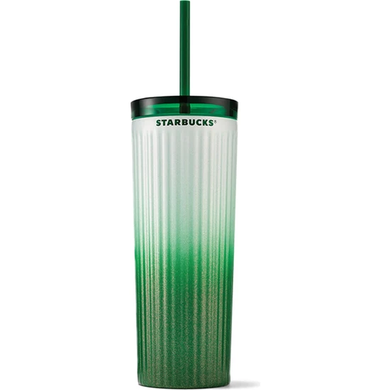 Starbucks Starbucks® Paslanmaz Çelik Çift Kapaklı Soğuk Içecek Bardağı 473 ml - 11139086