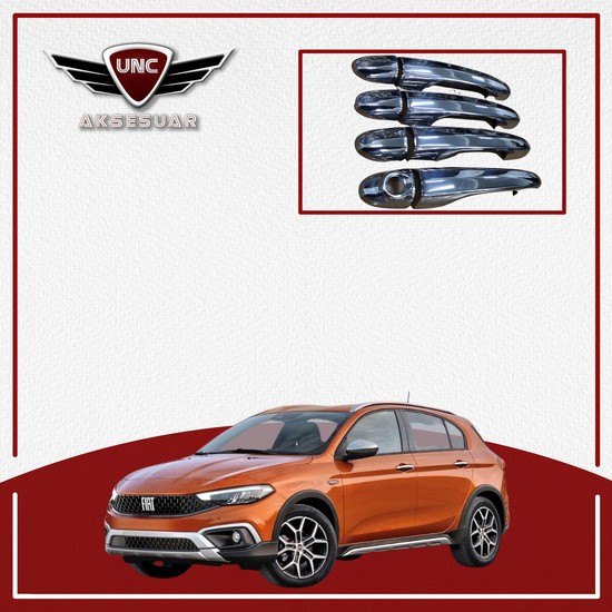 UNC Aksesuar Fiat Egea Sedan Hb Cross Krom Kapı Kolu Fiyatı