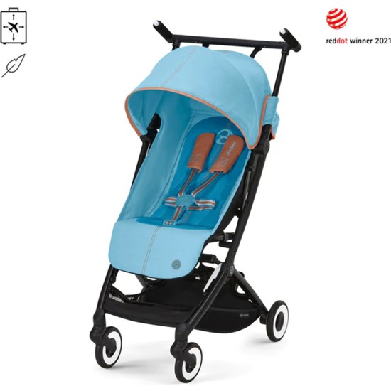 bugaboo bee folded 6 Complete Stroller Buggyguard Combination Rear Facing G.Loomis Color:Cosmic Red