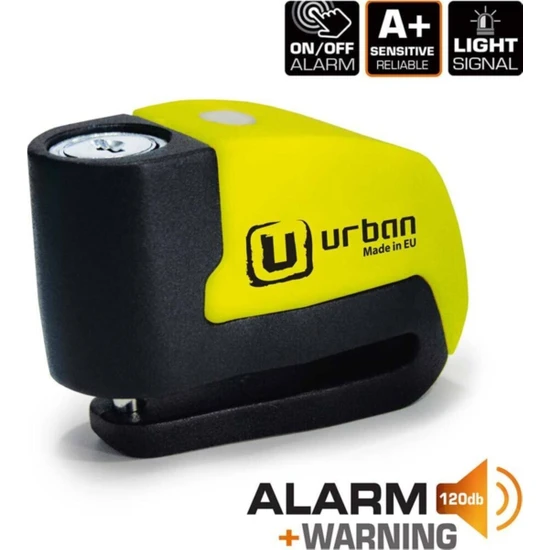 Urban Security Alarmlı Motosiklet Disk Kilidi Ur6 / 6mm Pim