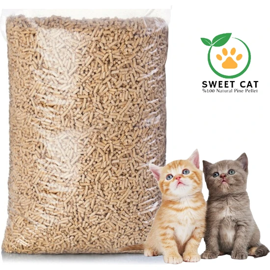 Sweet Cat Kedi Kumu Doğal Çam Pelet 40 lt 20 kg