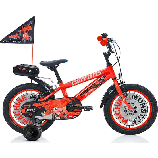 Carraro Monster 16 Jant Çocuk Bisikleti (105/120 cm Boy)