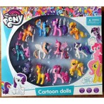 My Little Pony 12'li Figür Seti Küçük Eller İçin Kolay Kavrama Özellikli Eğlenceli Oyun Seti