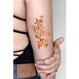 Barly Geçici Çiçek Mini Dövme Tattoo