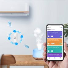 Oalyip WL-TH02Z Tuya Zigbee Sıcaklık ve Nem Sensörü Akıllı Ev Iç Mekan Sıcaklık ve Nem Dedektörü Mobil App Gerçek Zamanlı Izleme Akıllı Bağlantı (Yurt Dışından)