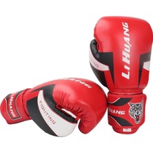 Strade Store Boks Eldivenleri Tartışma ve Muay Thai Pu Deri, Kickboks Eğitim Eldivenleri, 10OZ Kırmızı (Yurt Dışından)