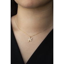 Çelikoğlu Kuyumculuk 8 Ayar Altın  Yonca Kolye 1,68 gr