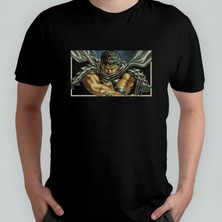 Pixxa Berserk Pamuklu Bisiklet Yaka T-Shirt Model 2