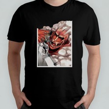 Pixxa Attack On Titan Pamuklu Bisiklet Yaka T-Shirt Model 8