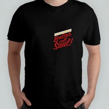 Pixxa Better Call Saul Pamuklu Bisiklet Yaka T-Shirt Model 5
