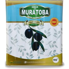 Muratoba Kooperatifi Az Tuzlu Orta Boy Siyah Zeytin 10 kg 311-350 Kalibre