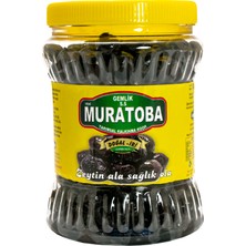 Muratoba Kooperatifi Az Tuzlu Iri Boy Siyah Zeytin 1 kg 261-290 Kalibre