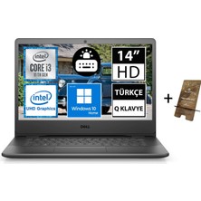 Dell Vostro 3400 N4001VN3400U11 Intel Core i3-1115G4 8 GB 512 SSD Windows 11 Home 14" Hd. Taşınabilir Bilgisayar