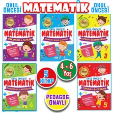 Harika Çocuk 4-6 Yaş Matematik, Kodlama, Dikkat ve Zeka Geliştirici Etkinlik Seti 15 Kitap