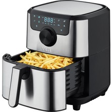 Yui M20 Maxifry Dokunmatik Ekran 4,5 Litre Smart Airfryer Yağsız Fritöz 1500W (Yui Türkiye Garantili)