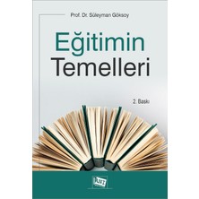 Anı Yayıncılık Eğitimin Temelleri