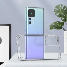 Case 4U Xiaomi Mi 12T Kılıf Şeffaf Sert Sararmaz Coss Kapak