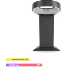 Ack Teras 300 - 7W LED Bahçe Aydınlatma Armatürü 3000K Günışığı 30CM