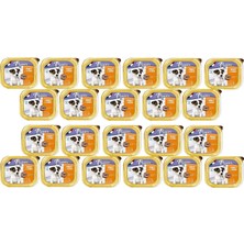 Plaisir Pate Ezme 22 Adet Tavuklu Yavru Köpek Konserve Maması 150 gr Puppy