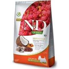 N&d Quinoa Skin&coat Ringa Balıklı Kinoalı Hindistan Cevizli Küçük Irk Yetişkin Köpek Maması 2,5kg