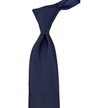 Kravatkolik Lacivert Nokta Desen Mendilli Klasik Kravat KK11298