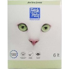 Fresh Paty Aloe Veralı Kokulu Aktif Carbonlu Kedi Kumu 6 Lt