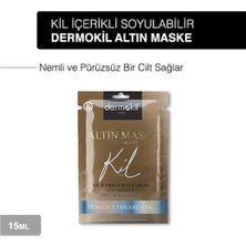 Dermokil Soyulabilir Gold Yüz Maskesi Tüm Cilt Tipleri Için 15 Ml