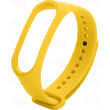 Hoffice Xiaomi Mi Band 3 ve Mi Band 4 Uyumlu Yüksek Kalite Silikon Kordon