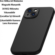 Baseus iPhone 14 6.1inch Kamera Korumalı Kılıf ve Ful Kaplama Ekran Koruyucu, Gizli Magsafeli Kılıf