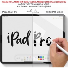 Novstrap Apple iPad Pro 12.9 2020 2021 2022 4 5 6 Nesil Uyumlu Paper Like Ekran Koruyucu Kağıt Hissi