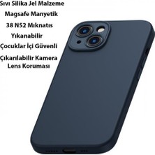 Baseus iPhone 14 Plus 6.7 Kamera Korumalı Kılıf ve Ful Kaplama Ekran Koruyucu, Gizli Magsafeli Kılıf