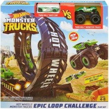Hot Wheels Monster Trucks Efsane Çember Aksiyonu Oyun Seti GKY00