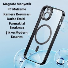 Baseus iPhone 14 6.1 Full Kaplama Kırılmaz Ekran Koruyucu ve Magsafe Kılıf, Air Armor Kılıf,sararmaz