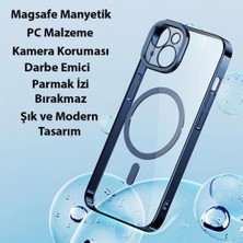 Baseus iPhone 14 6.1 Full Kaplama Kırılmaz Ekran Koruyucu ve Magsafe Kılıf, Air Armor Kılıf,sararmaz