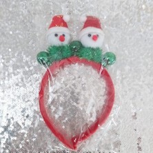 Hayaller Dükkanı Noel Baballı Kırmızı Yılbaşı Taçı