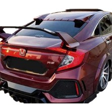 Güneşli Garaj Honda Civic Fc5 3 Parça Tavan Spoiler (Plastik)