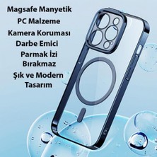 Baseus iPhone 14 Pro Full Kaplama Kırılmaz Ekran Koruyucu ve Magsafe Kılıf, Air Armor Kılıf,sararmaz