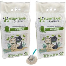 Lumpysand Kokusuz Ince Kedi Kumu 10 Lt x 2 Adet