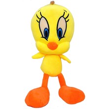 Deniz Sport Looney Tunes Tweety Figür Peluş Oyuncak Uyku & Oyun Arkadaşı Ithal Ürün 38 cm