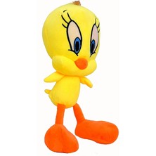 Deniz Sport Looney Tunes Tweety Figür Peluş Oyuncak Uyku & Oyun Arkadaşı Ithal Ürün 38 cm