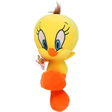 Deniz Sport Looney Tunes Tweety Figür Peluş Oyuncak Uyku & Oyun Arkadaşı Ithal Ürün 38 cm